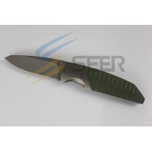 420 cuchillo plegable del acero inoxidable (SE-718)